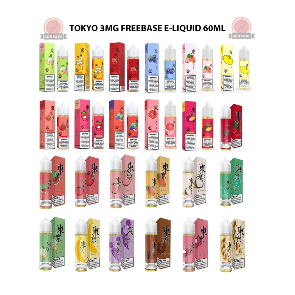Tokyo premium E-liquid 60ml made by japan Now original product new date available In UAE 2023